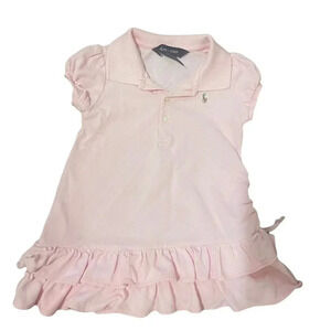 9M Light Pink Ralph Lauren Polo Dress